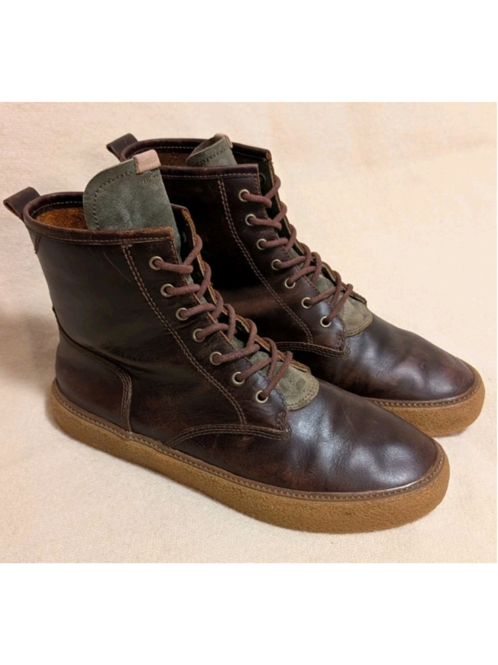 Pointer Boots Mens Size 10.5 Brown Leather Chukka Classic Boots F31